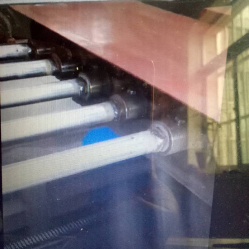 Threading machine for inner wall of plastic lined pipe